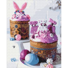 Картина за номерами "Великодні пасочки" BS51826, 40х50 см