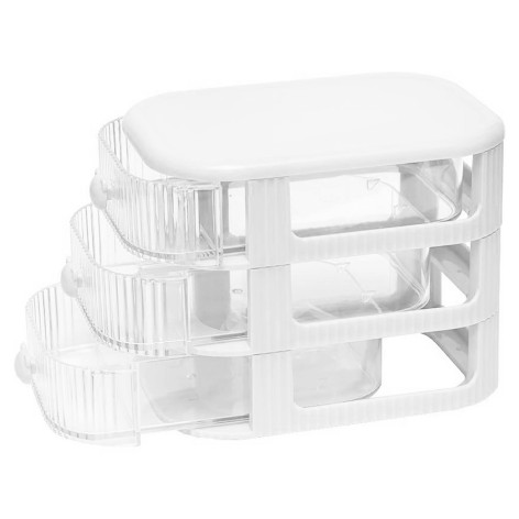 Органайзер настільний WXS-3, 3 відділення White