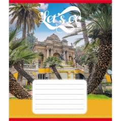 Зошит учнівський "Гоу" 036-580075L-3 в лінію, 36 аркушів 