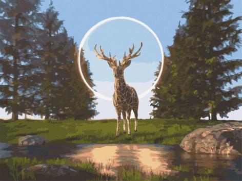 УЦІНКА! Картина за номерами. Art Craft 