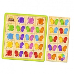 Дерев'яний пазл-сортер 