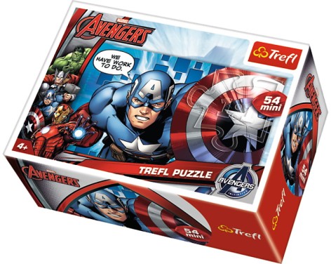 Пазлы - (54 Элм. Мини) - 