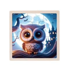 Детский деревянный пазл-вкладыш 