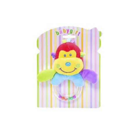 Погремушка мягкая  Bambi C20561 Животные Обезьяна