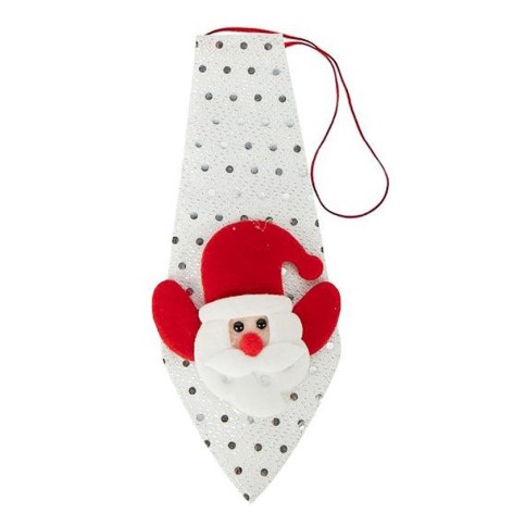 Новорічна краватка з фігуркою 