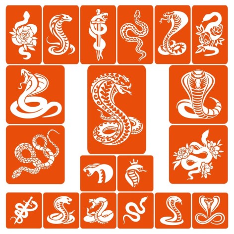 Набор трафаретов для биотату 