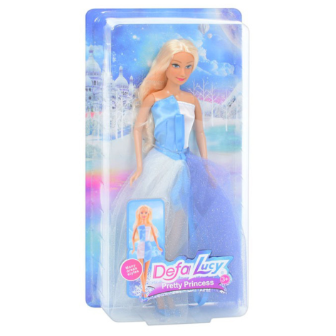 УЦІНКА! Дитяча іграшкова Лялька Bambi 8456(Blue)-UC у бальній сукні