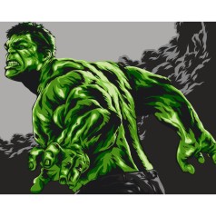 Картина по номерам без подрамника 