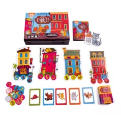 Дитяча настільна гра Готель "Гавкіт" VT8055-43, 4 готелі 24 жетони собак