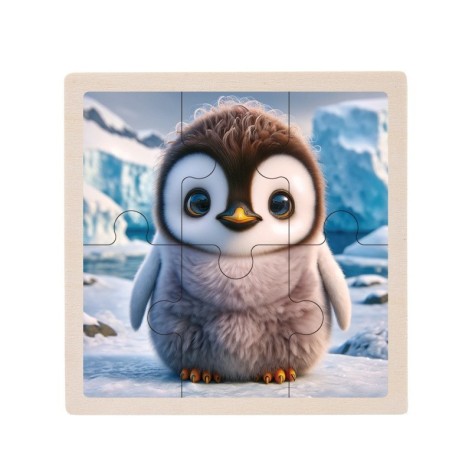 Детский деревянный пазл-вкладыш 