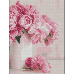 Алмазна мозаїка "Ранковий букет" ZAV3040-25 без підрамника 30х40 см 