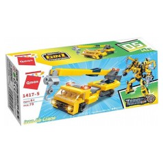 Дитячий Конструктор Qman 1417-1-6 будтехніка, 79 дет  Iron Jib Crane