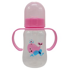 Пляшечка для годування "Кит" MGZ-0204-1(Pink) 150 мл