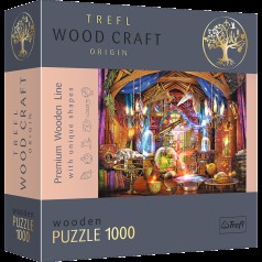 Пазлы фигурные из дерева 1000 элм. 