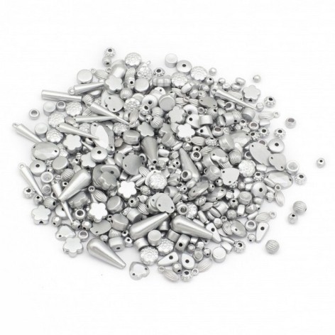 Декоративні намистинки для творчості Dom Busin УТ100031396 в упаковці 145 шт