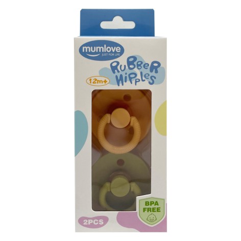 Набор из двух пустышек латексных MGZ-0524-4 круглая 