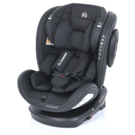 Автокрісло EVOLUTION 2 360 ME 1045 Black Striped, Кріплення ISOFIX