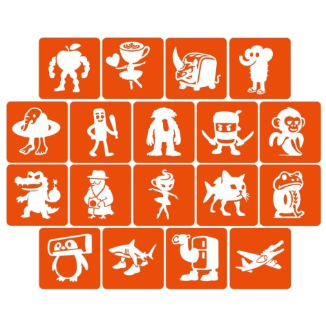 Набір трафаретів для біотату 