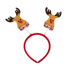 Обідок новорічний "Олень" 2505-SP-1 розмір 22,5 см