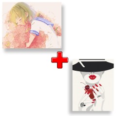 Набір картин за номерами 2 в 1 