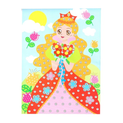 Дитяча мозаїка за номерами 