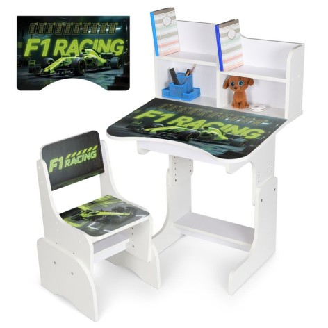Дитяча парта N 2071-30-1 висота 3 положення, зі стільчиком