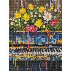 Алмазна мозаїка "Експресія музики" RDBS7003, 40х50 см