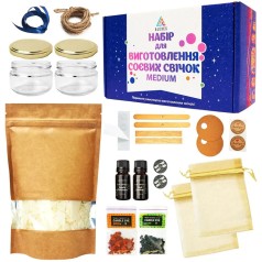 Набір для виготовлення соєвих свічок MEDIUM SSM-006