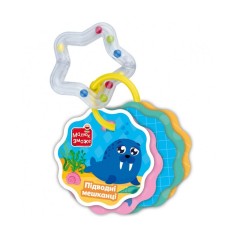 Карточки на кольце Подводные жители VT2000-32 с погремушкой             