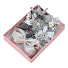 Набір аксесуарів для волосся YG0058(Grey) 10 шпильок в комплекті