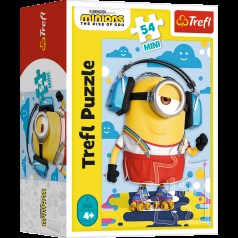 *Пазли - (54 елм. Міні) - З музикою веселіше / Друзяки / (54183)/Trefl