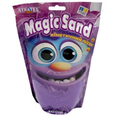 Креативна творчість "Кінетичний пісок Magic sand" 39404-4 фіолетовий 1 кг