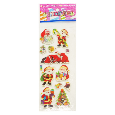 Наклейки новогодние 