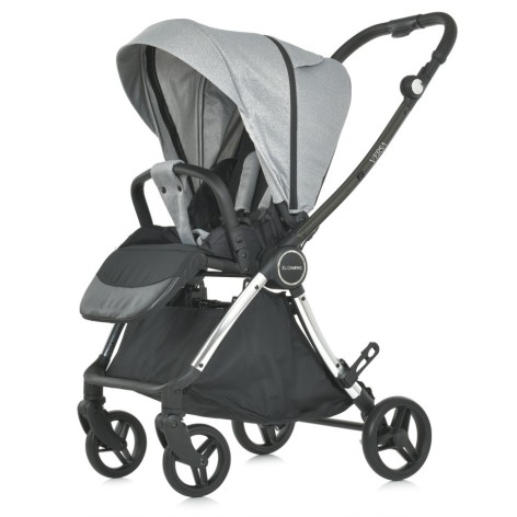 Детская прогулочная коляска VERSA ME 1078  Melange Gray