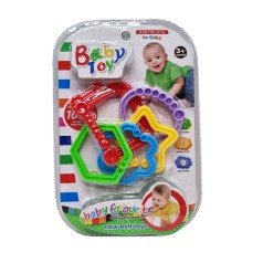 Погремушка детская 536-007, 5 видов Фигуры