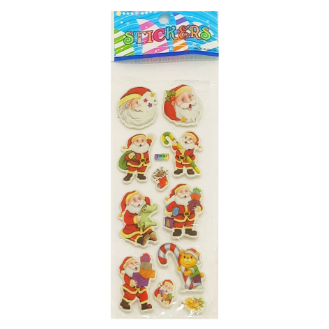 Наклейки новогодние 