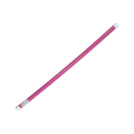 Палиця гімнастична тренувальна S0025 довжина 80 см, d 20 мм  Рожевий