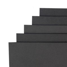 Фоаміран для творчості А4 15A4-7041 чорний 1,5 мм, 10 аркушів