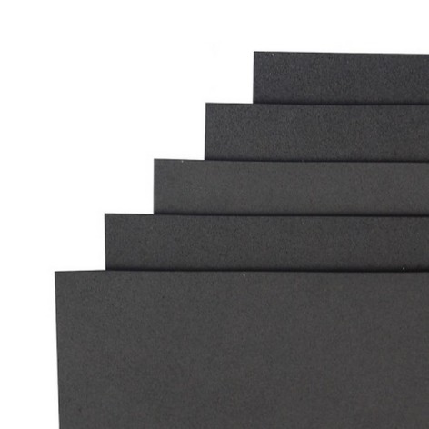 Фоаміран для творчості А4 15A4-7041 чорний 1,5 мм, 10 аркушів