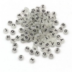 Декоративні намистинки для творчості Літери Dom Busin УТ100024898 в упаковці 170 шт
