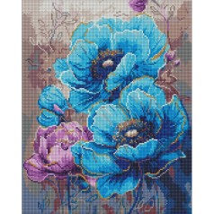 Алмазна мозаїка " Симфонія кольорів" ©art_selena_ua AMO8047, 40х50 см