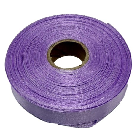 Атласна стрічка для рукоділля АБ-622, 1,2 см х 23 м, фіалкова