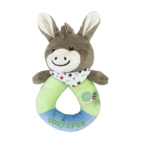 Мягкая игрушка-погремушка 