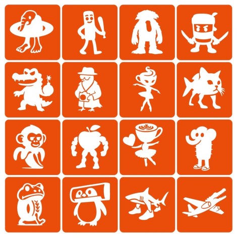 Набір трафаретів для біотату 