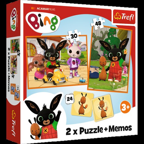 Пазли - (2в1 + Мемо) - 