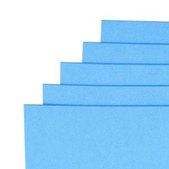 Фоаміран для творчості А4 15A4-7035 синій 1,5 мм, 10 аркушів
