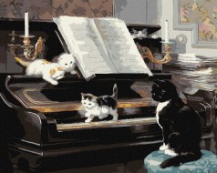 Картина за номерами "Музиканти ©Генрієтта Роннер-Кніп" Ідейка KHO4328 40x50см