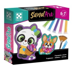 Дитячий набір для творчості з піском "Солодка вечірка" VT4501-02 творчий посібник