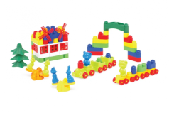 Дитячий конструктор з великими деталями 