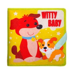 Развивающая фетровая книга для детей 